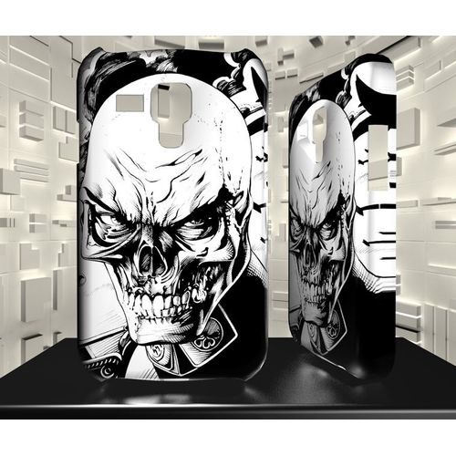Coque Galaxy S3 Mini Crane Rouge Red Skull Comics 04