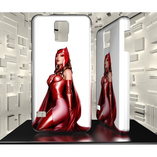 Coque Galaxy S5 Mini Sorciere Rouge Scarlet Witch Avengers Comics 04