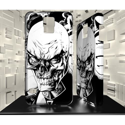 Coque Galaxy S5 Mini Crane Rouge Red Skull Comics 04