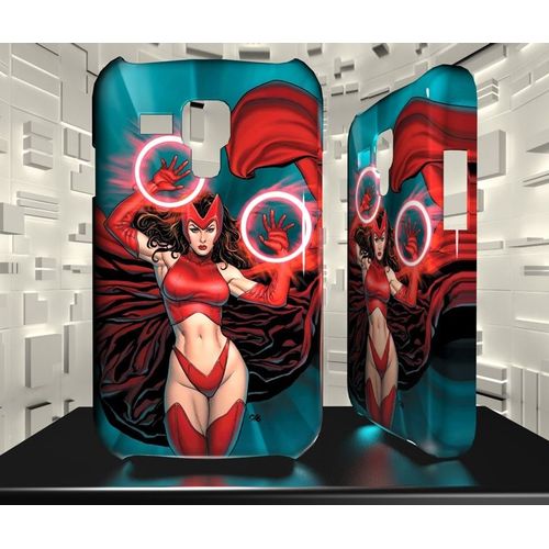 Coque Galaxy S3 Mini Sorciere Rouge Scarlet Witch Avengers Comics 03