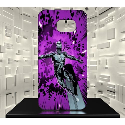 Coque Galaxy S6 Le Surfer D'argent Silver Surfer Comics 03