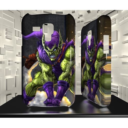 Coque Galaxy S3 Mini Bouffon Vert Green Goblin Comics 03