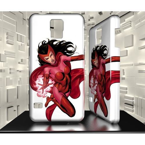 Coque Galaxy S5 Mini Sorciere Rouge Scarlet Witch Avengers Comics 05