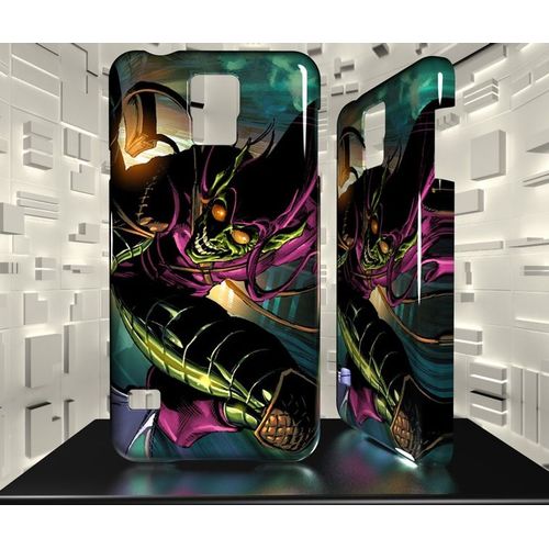 Coque Galaxy S5 Bouffon Vert Green Goblin Comics 06