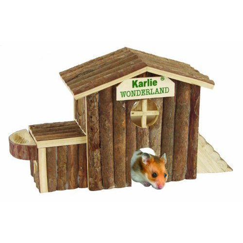 Karlie 84785 Maison Pour Rongeur En Bois Alaska 17 X 11 X 9 Cm