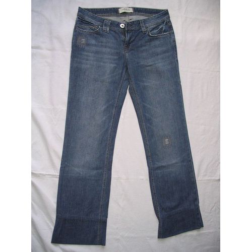 Jean Zara Trf " Trafaluc", Motif Sur Les 2 Poches, Taille 40
