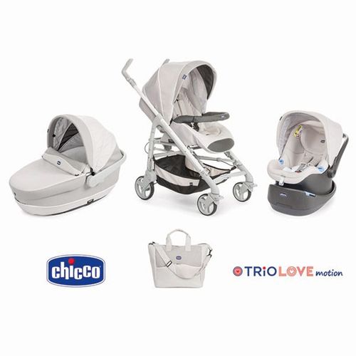Pack Poussette Trio Love Motion Sandshell