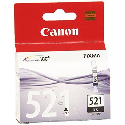 Canon - CLI-521 Bk - Cartouche d'encre d'origine - Noir
