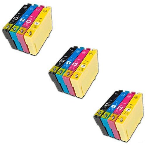 Prestige Cartridge T0711 Cartouches d'encre compatibles pour imprimantes Epson, série Stylus