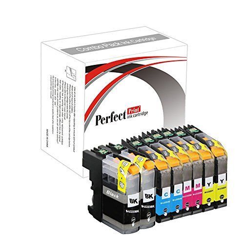 8  PerfectPrint compatible encre Cartouche Remplacer lC223  pour Brother DCP-J4120DW MFC-J4420DW MFC-J4620DW MFC-J4625DW MFC-J5320DW MFC-J5620DW MFC-J5625DW MFC-J5720DW imprimante