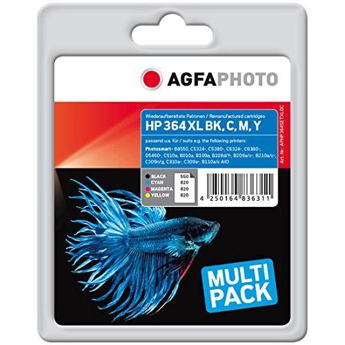 Agfa Photo APHP364SETXLDC Cartouche d'encre Noir/Cyan/Magenta/Gauche