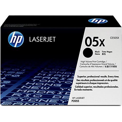 HP 05X Toner Noir Grande Capacité Authentique (CE505X)