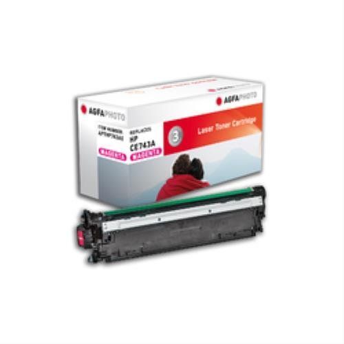 Agfa Photo APTHP743AE Cartouche de Toner 300 Pages Rouge/Magenta
