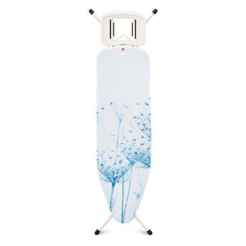 Brabantia Table à repasser avec repose fer stop vapeur solide et plateau en ivoire de 22 mm Cotton Flower B