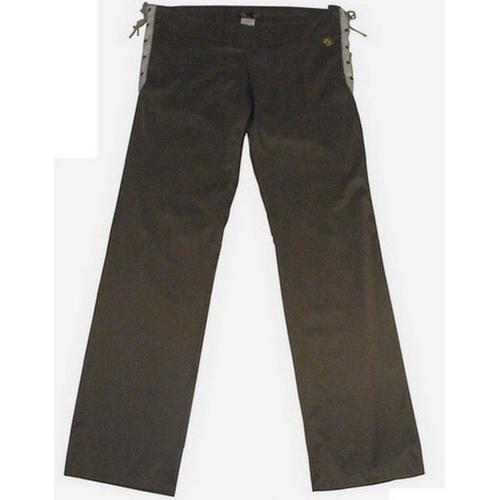 Pantalon Droit Enzo Loco T. 42 Original Avec Ses Lacets Dorés. En Bon État, Couleur Bronze