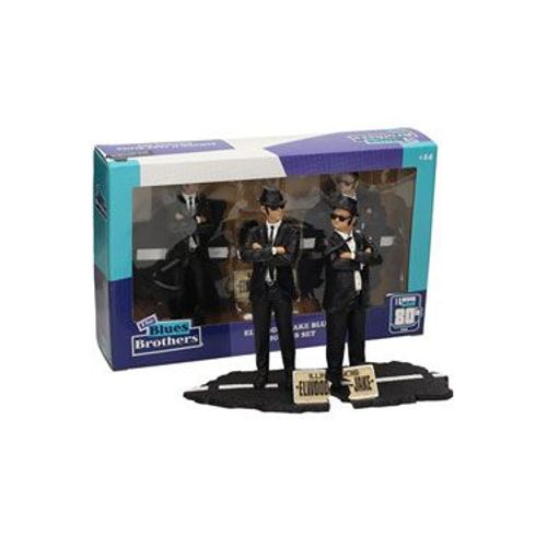 Blues Brothers Pack 2 Statuettes Pvc Movie Icons Jake & Elwood 18 Cm