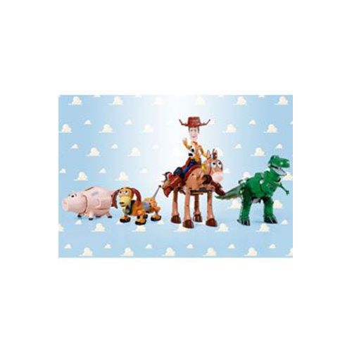 Toy Story Pack Figurines Diecast Chogokin Combination Woody Robo Sheriff Star 23 Cm