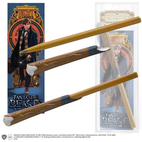 Les Animaux Fantastiques Set Stylo À Bille Et Marque-Page Newt Scamander