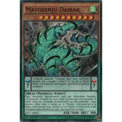 Yu-Gi-Oh! - Sp17-Fr003-St - Mayosenju Daibak - Starfoil Rare