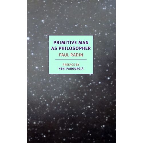 Primitive Man As Philosopher