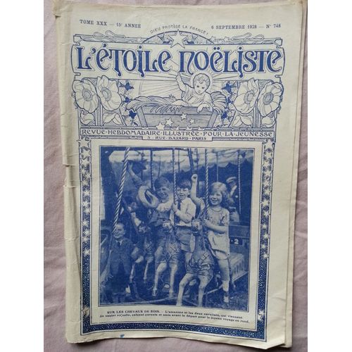 Etoile Noeliste (L') N° 748 Du 06/09/1928 -