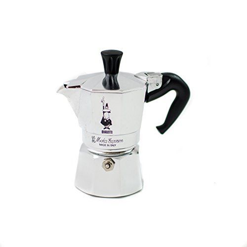 Bialetti 1161 Moka Express - Cafetière Italienne en Aluminium - 1 Tasse