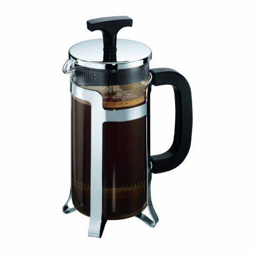 Bodum 10414-16 Jesper Cafetière à Piston 3 Tasses 0,35 L Acier Chromé