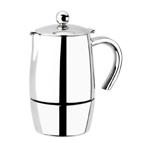 BRA Magna Cafetière en acier inoxydable 18/10 10 tasses