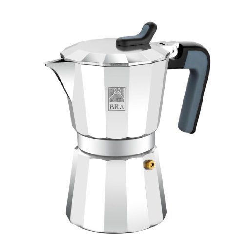 BRA Deluxe2 - Cafetière 6 tasses aluminium