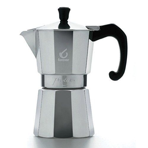 Forever kg120106 Prestige 12 Tasse à expresso Moka Pot