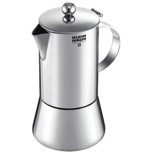 Kuhn Rikon Juliette - Cafetière espresso pour plaque à induction 6 tasses