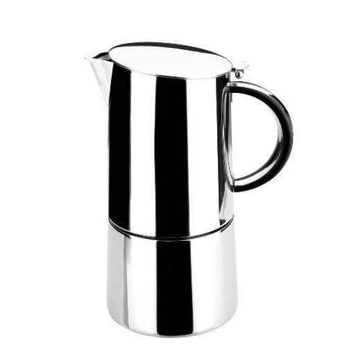 Lacor 62054 Cafetière Express Moka 4 Tasses 18/10 Inox