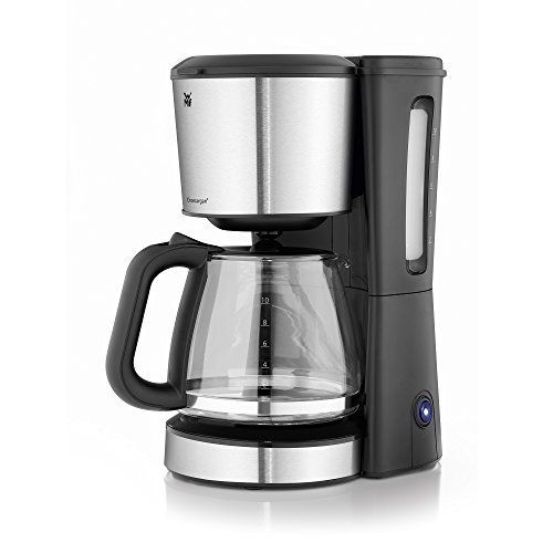 WMF 0412250011 Machine à café BUENO 10 tasses plaque de maintien au chaud verre Cromargan mat