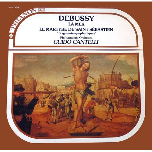  Lp 33 Tours - Guido Cantelli - Trianon 027-03758 - Philharmonia Orchestra - Debussy : La Mer, Le Martyre De Saint Sebastien.