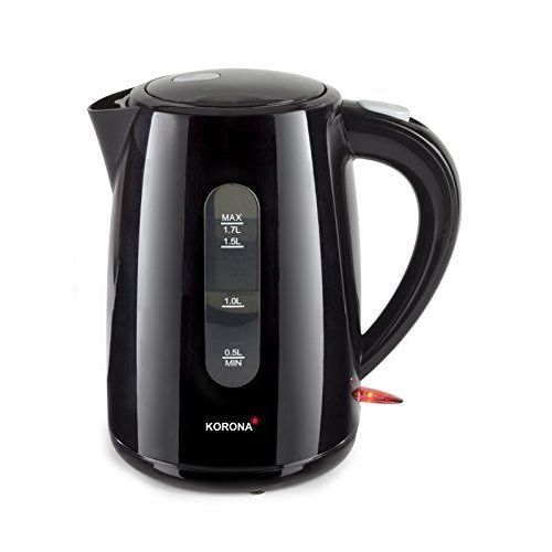 Korona - Bouilloire - 1.7 litres - 2.2 kWatt - noir