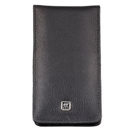 Zwilling Classic Étui Manucure En Cuir De Vachette Avec 4 Accessoires En Inox Noir 