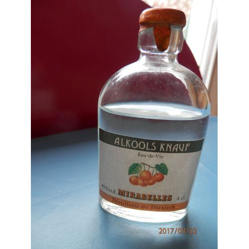 Mignonnette Eau De Vie Mirabelles Alkools Knauf