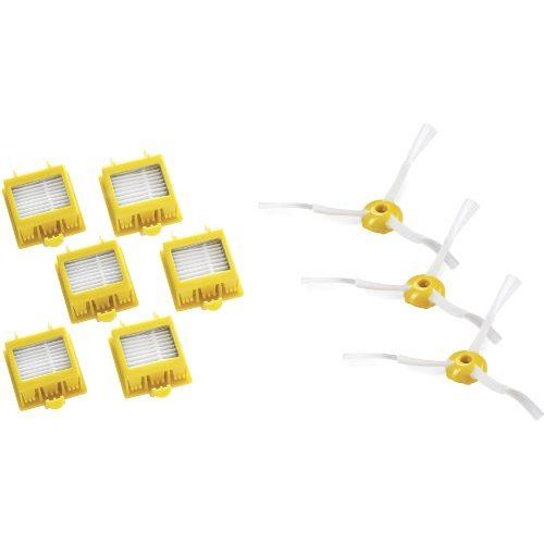 Accessoire iRobot Roomba Série 700 - Pack 6 Filtres et 3 Brosses Latérales