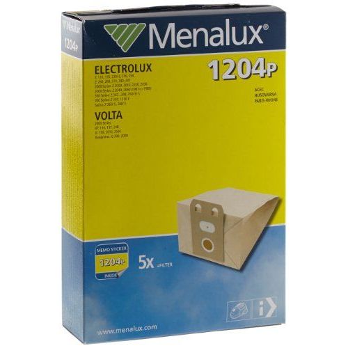 Menalux 2043365 Sac pour Aspirateur Papier 1204 P