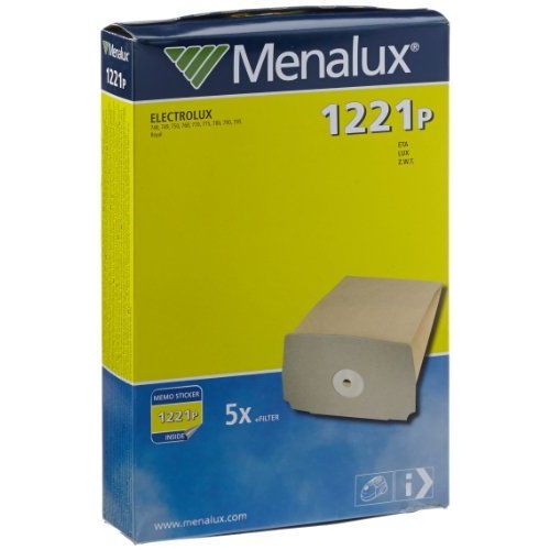 Menalux 2043371 Sac pour Aspirateur Papier 1221 P