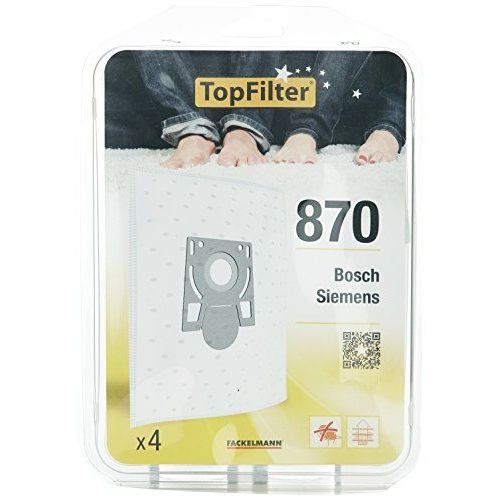 Top Filter 64870 Sac pour Aspirateur Non Tissé 30 x 26 x 0,1 cm