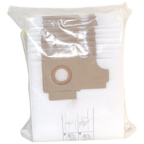 Kärcher 6.904-311 Lot de 10 sachets filtres en textile pour aspirateurs CW 50, CV 36