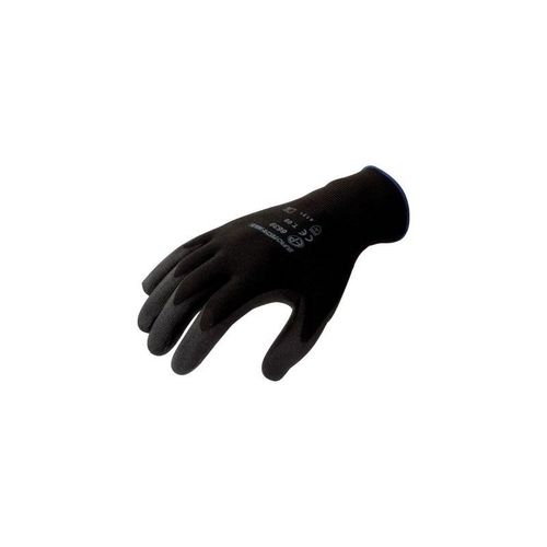 Gants polyester noir - 9