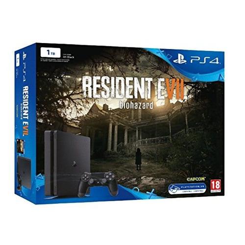 Console Playstation 4 Sony Ps4 Slim 1tb + Resident Evil 7 Biohazard