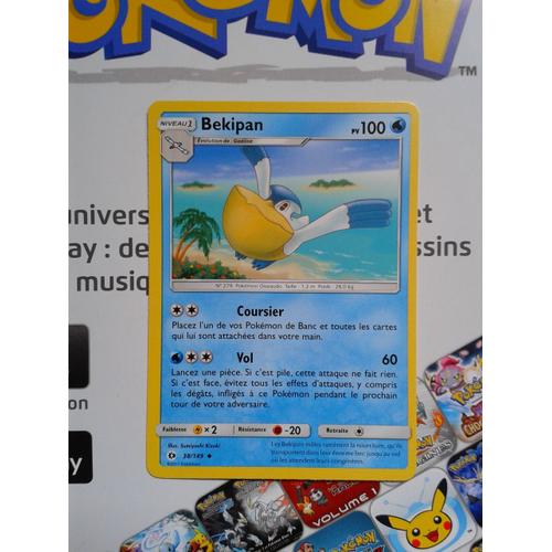 Carte Pokemon Bekipan 38/149 Soleil Et Lune