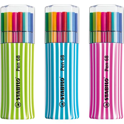 Boite De Feutres Stabilo Pen 68, 15 Pièces