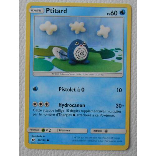 Carte Pokemon Ptitard 30/149 Soleil Et Lune