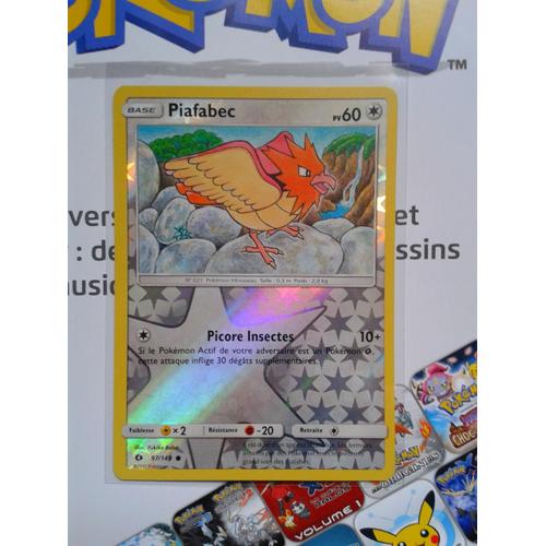 Carte Pokemon Piafabec 97/149 Soleil Et Lune