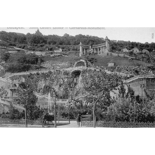 Carte Postale Ancienne  - Budapest - Szent Gellert Szobor - Gerhardus Monument