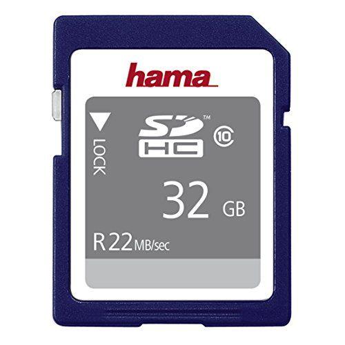 Hama Gold Carte SDHC Classe 10 22 Mo/s 32 Go